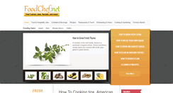 Desktop Screenshot of foodchef.net